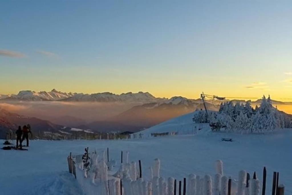 Appartement Montagne La Vallee Verte Coeur Station Hirmentaz Bellevaux Esterno foto